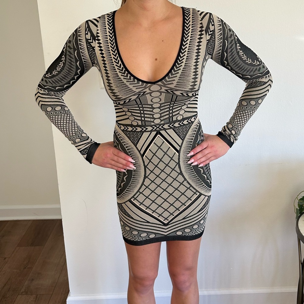 Free People Intimately Long Sleeve Slip Dress